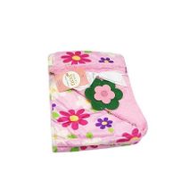 Just To You Super Soft Baby Double Layer Receiving Blanket / Shawl - Pink
